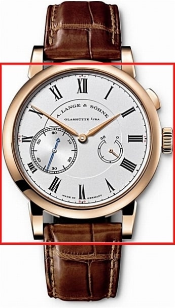 A. Lange S hne Richard Lange 250.032 Referenzuhr